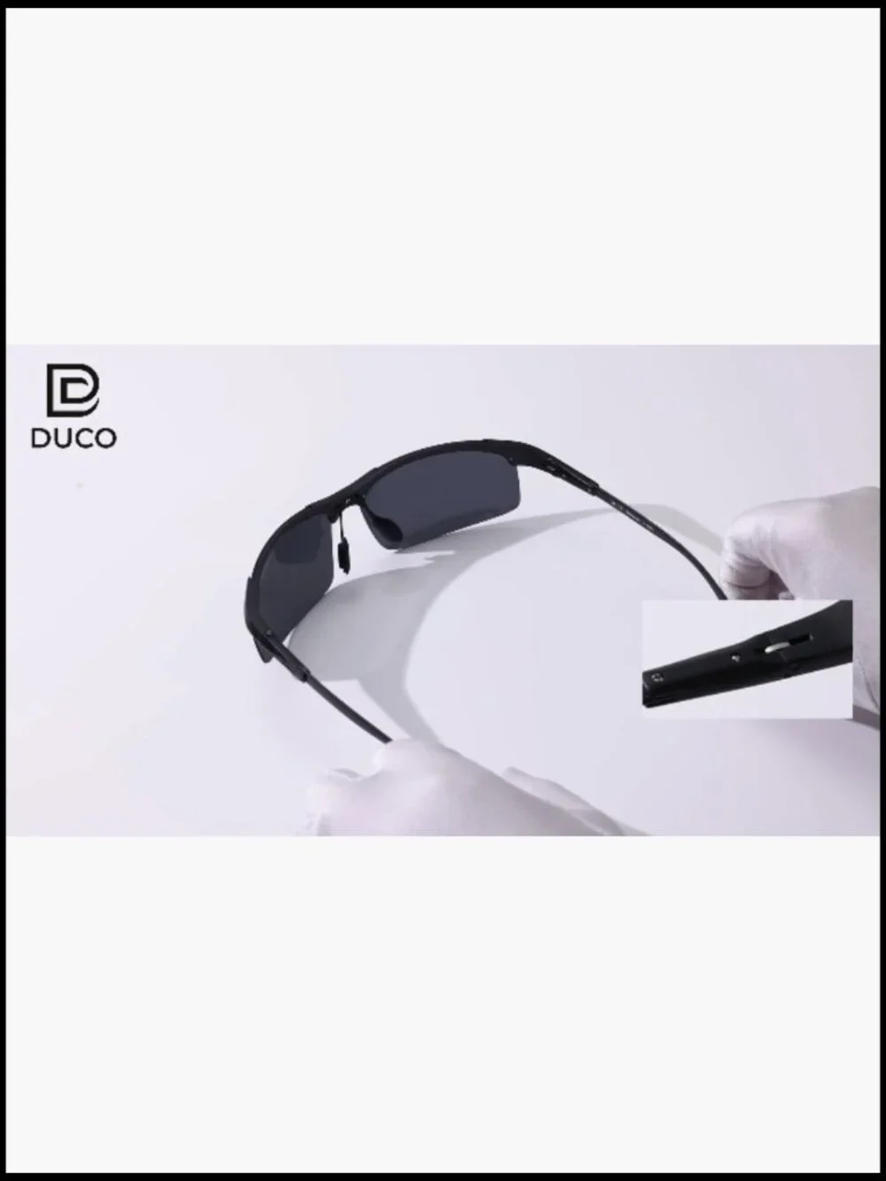 Ultralight Carbon Fiber Sunglasses Polarized UV400 Driving Sports Fishing